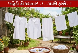 White Cloths Cleaning Tips...આ ચાર ટિપ્સ અસરદાર!
