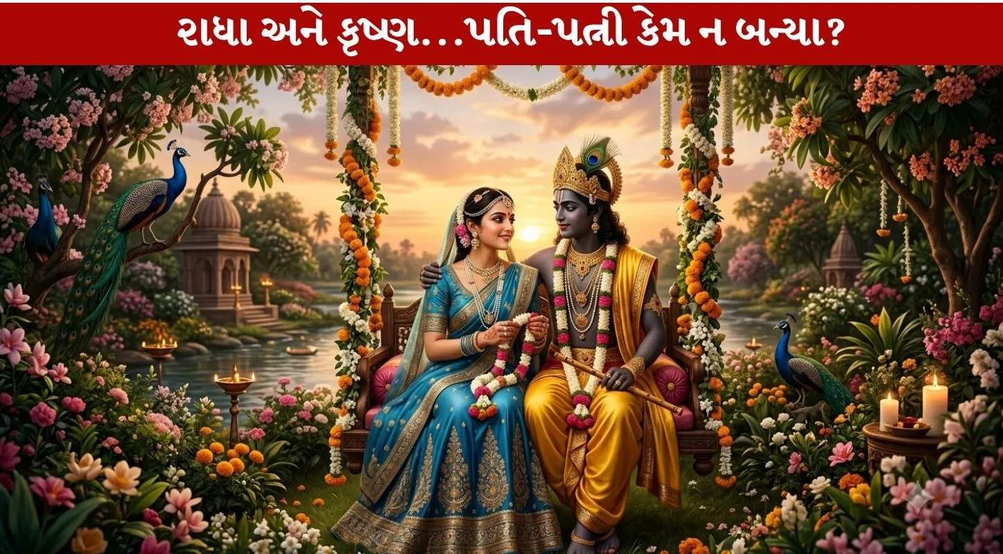 Radha Krishna પ્રેમ હોવા છતાં પતિ-પત્ની કેમ ન બન્યા?