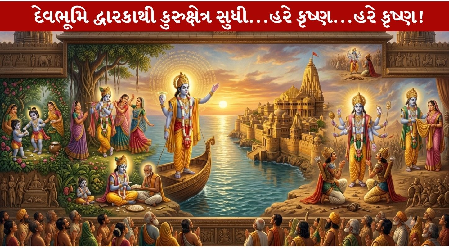 Lord Krishna ની લીલાના ભારતના વિભિન્ન સ્થળોએ સાક્ષ્ય...!
