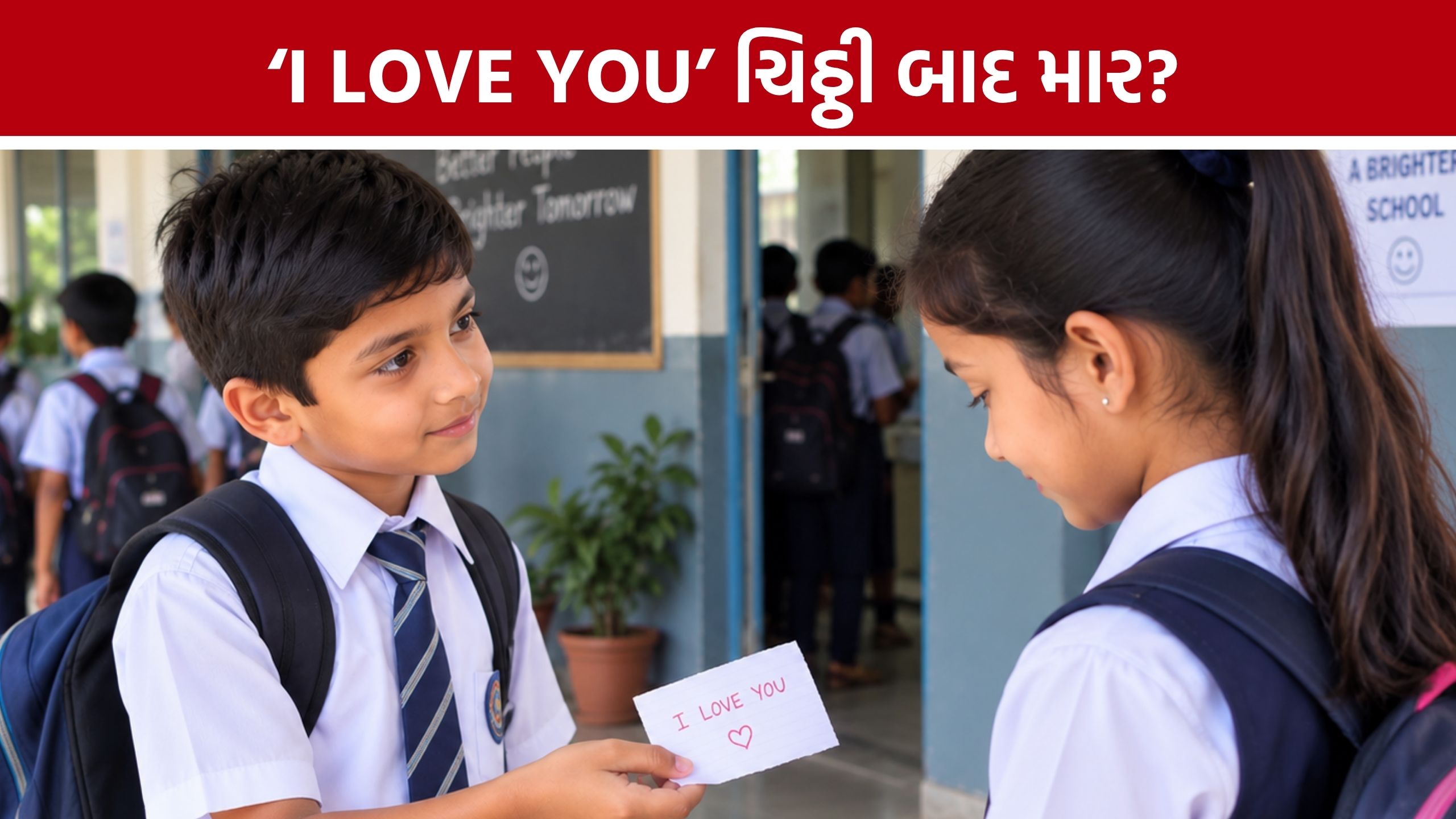 CTM School: અમદાવાદ: ‘I LOVE YOU’ ચિઠ્ઠી બાદ ધોરણ 4ના વિદ્યાર્થીને માર માર્યાનો આક્ષેપ