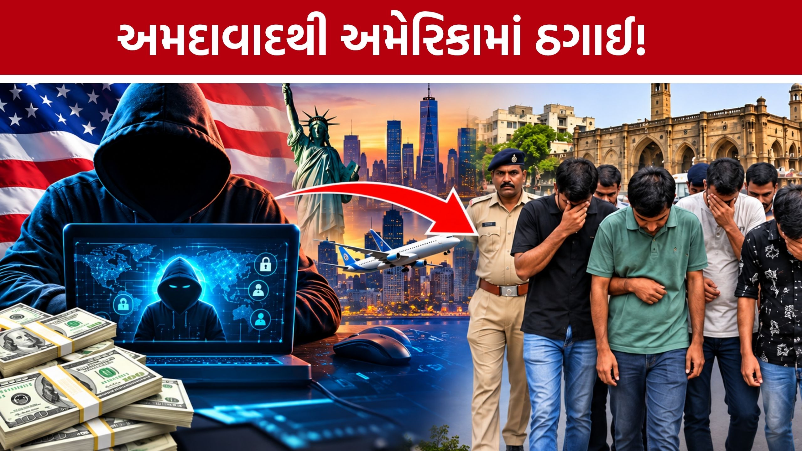 Ahmedabad Fake Call Centre:અમદાવાદ બેઠા અમેરિકનોને બનાવતા શિકાર, કોલ સેન્ટરમાંથી આરોપીઓ ઝડપાયા