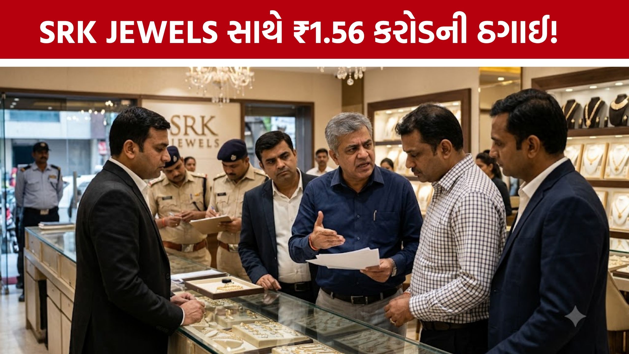 Ahmedabad SRK Jewels Fraud: દાગીના લઈ લીધા, પેમેન્ટ ન ચૂકવ્યું! SRK JEWELS સાથે ₹1.56 કરોડની ઠગાઈનો આરોપ
