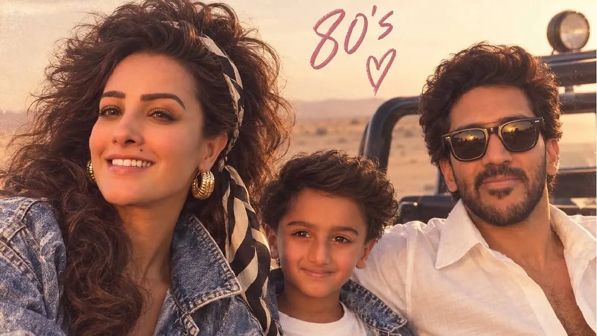 80s AI Trend: કિયારા-સિદ્ધાર્થ અને પરિણીતિ-રાઘવનો રેટ્રો લુક