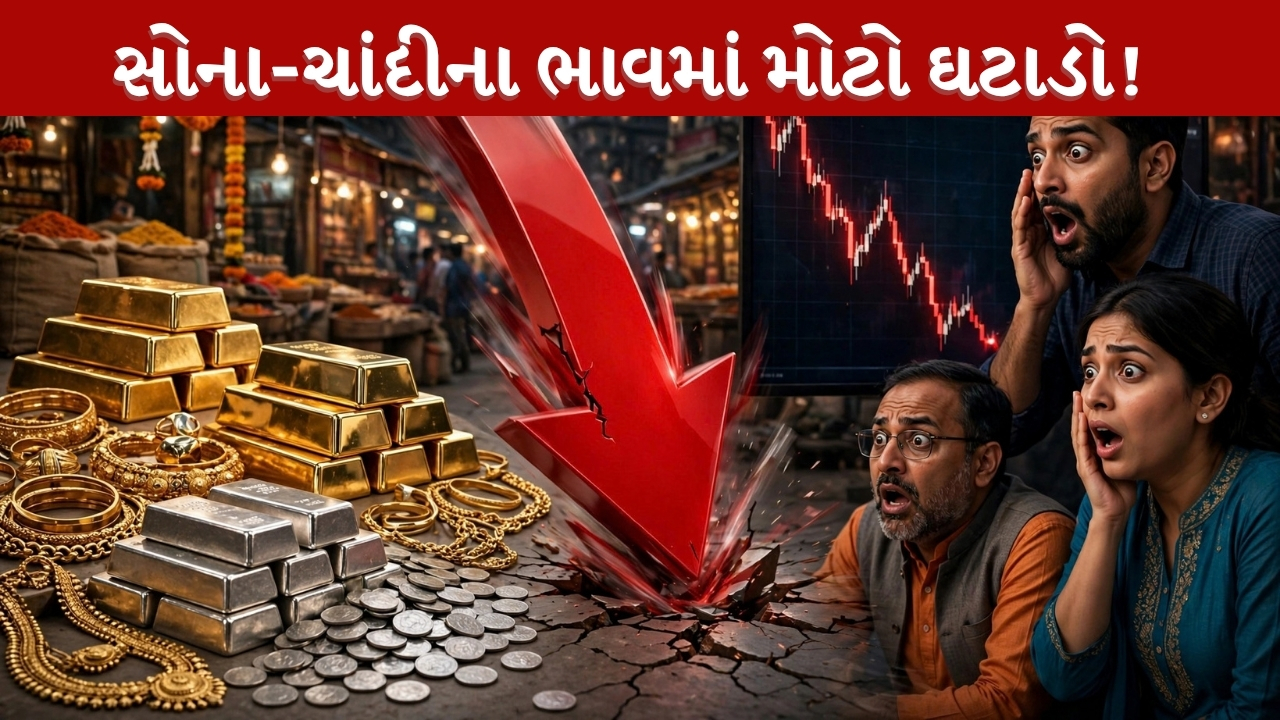 Gold and silver price drop