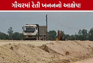 Sand Mining: મણિયોરની ગૌચર જમીન ચર્ચામાં, રેતી ઉપાડવાના મામલે સરપંચ પાસે ખુલાસો