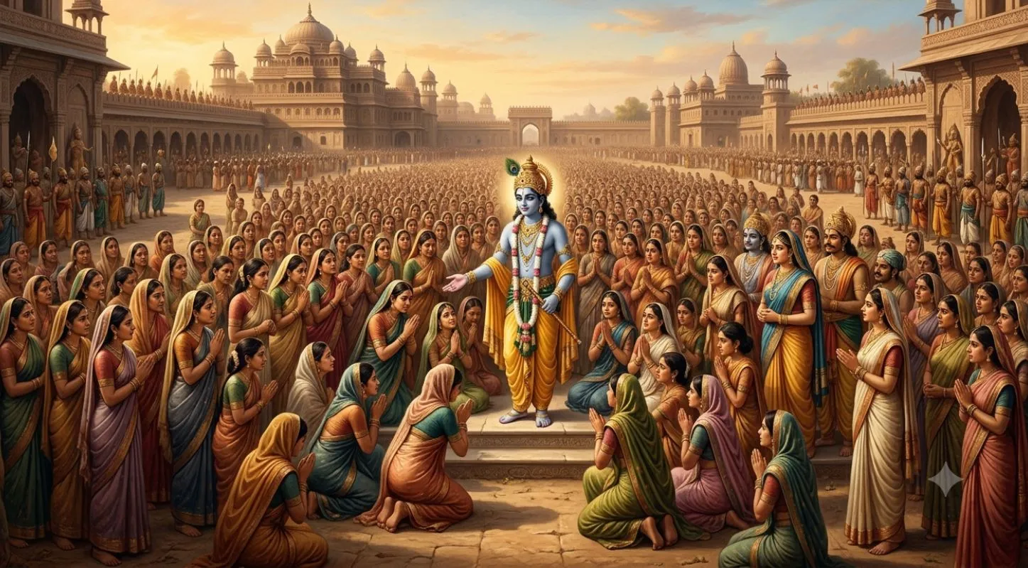 krishna Wives