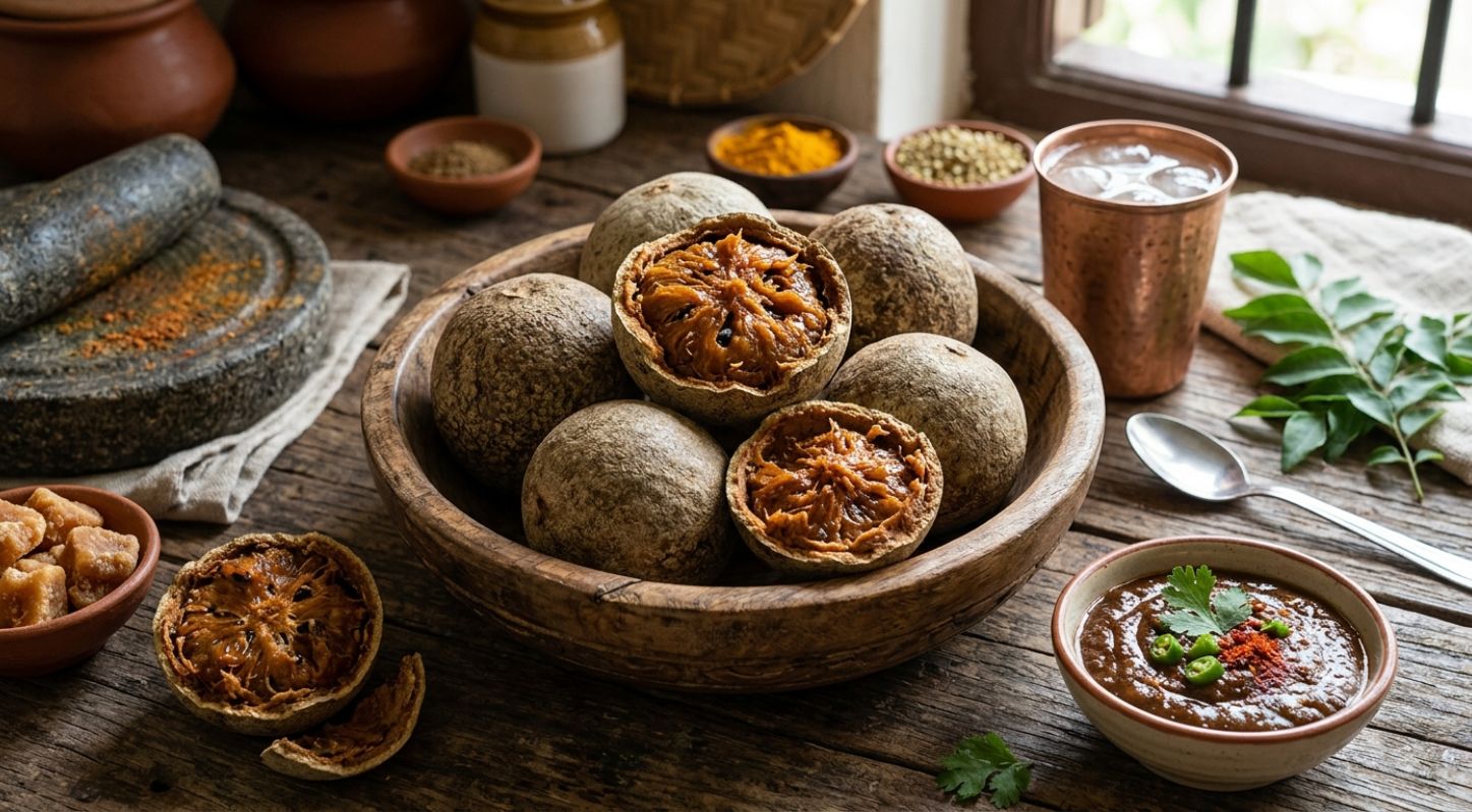 કોઠું- પેટ માટે મહત્વપૂર્ણ ફળ