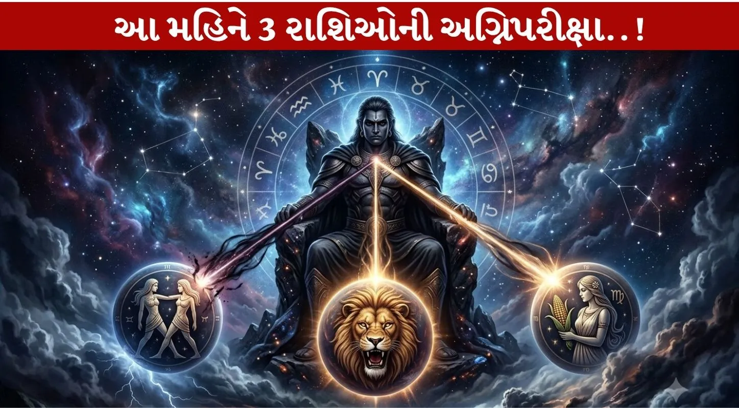 Shani Graha ની દ્રષ્ટિથી 3 રાશિઓના જીવનમાં ઉથલ-પાથલ!