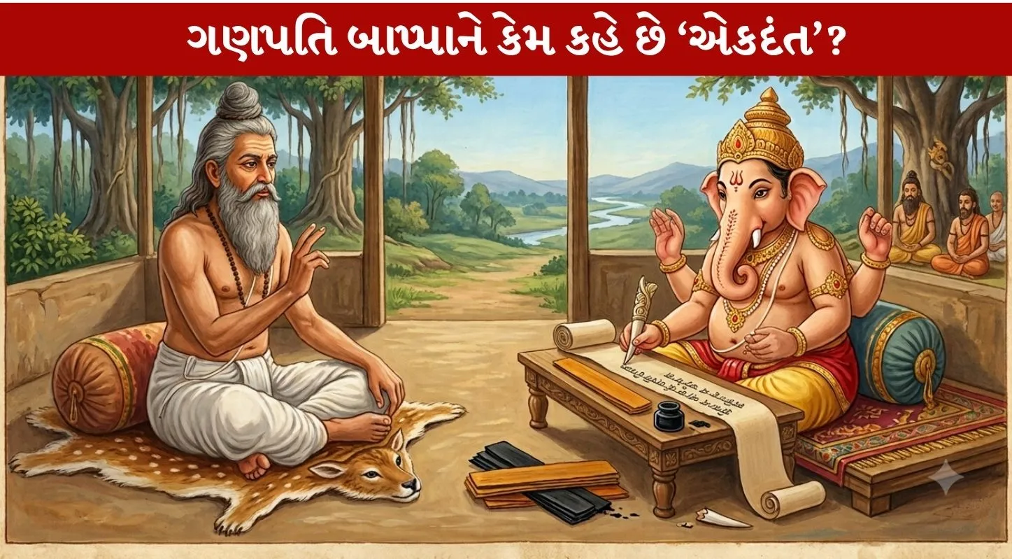 Lord Ganesha ને શાથી કહે છે એકદંત...જાણીએ કથા!