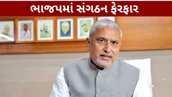 ગુજરાત ભાજપ (Gujarat BJP) દ્વારા સંગઠનને લઈને મહત્વની નવી નિમણૂકો જાહેર કરવામાં આવી છે