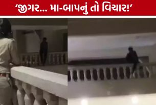 Mehsana youth Rescue: રેલિંગ પર બેઠો યુવક, નીચે ટોળું; મહિલા પોલીસકર્મીએ કલાક સુધી વાત કરી બચાવ્યો
