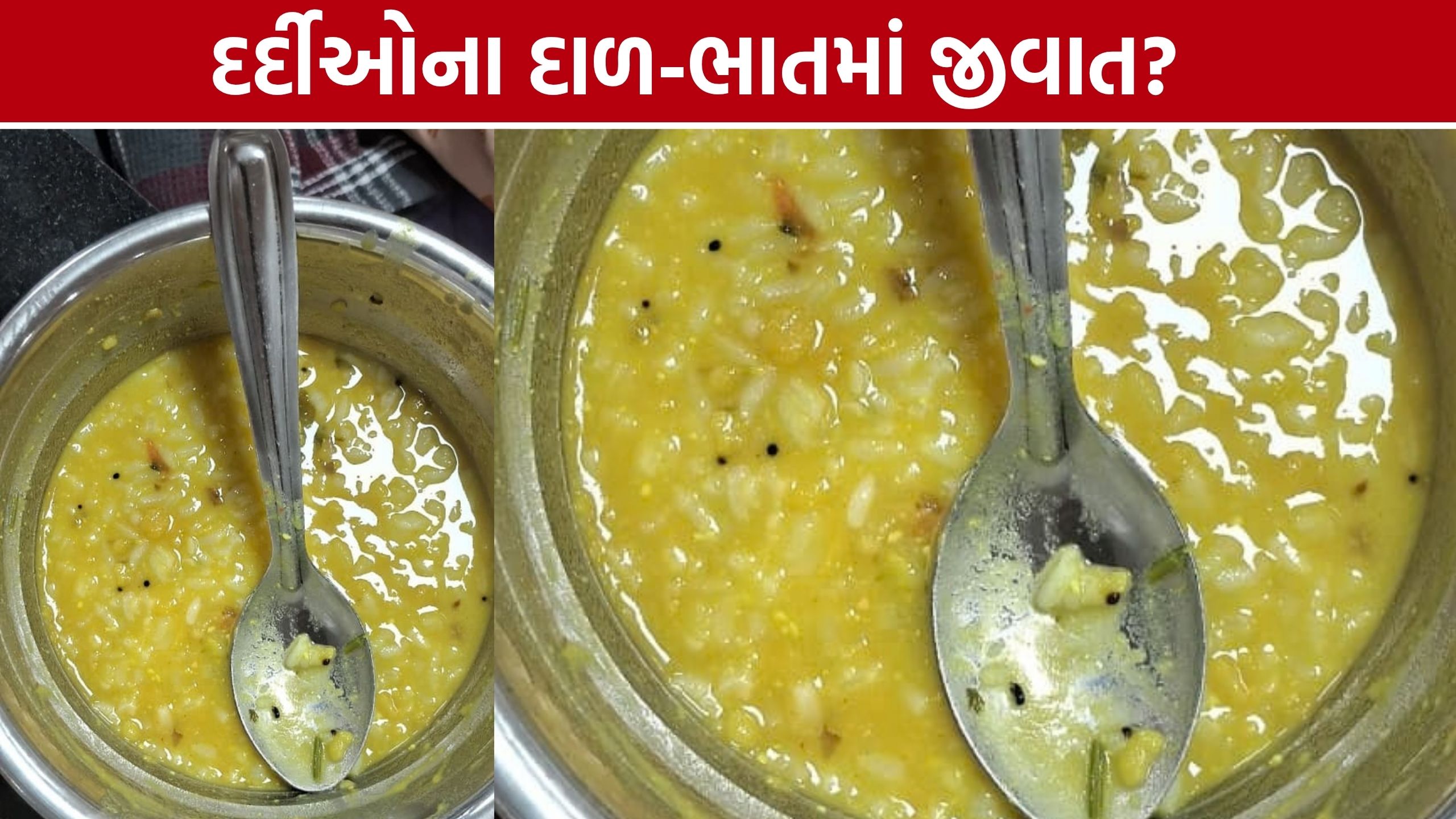 Rajkot Civil Hospital: દર્દીઓને પીરસાતા ભોજનમાં જીવાતનો વીડિયો વાયરલ