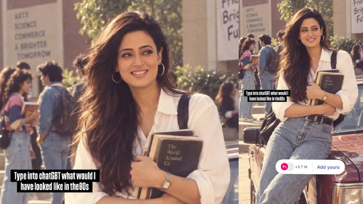 80s AI Trend: કિયારા-સિદ્ધાર્થ અને પરિણીતિ-રાઘવનો રેટ્રો લુક