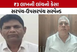 Udwada Gram Panchayat: જમીનનો ઝોન બદલવા ₹3 લાખની લાંચનો આક્ષેપ, સરપંચ-ઉપસરપંચ સામે કાર્યવાહી