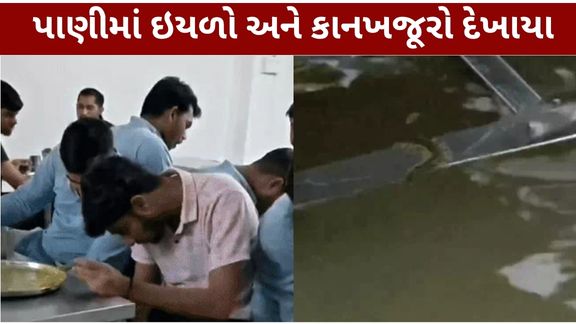 જરાત વિદ્યાપીઠ (Gujarat Vidyapith)ની બોયઝ હોસ્ટેલમાં પણ વરસાદી પાણી ઘૂસી જતા વિદ્યાર્થીઓને ભારે હાલાકીનો સામનો કરવો પડ્યો હતો