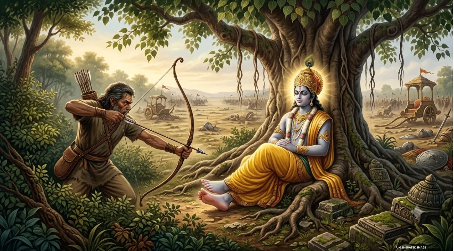 કૃષ્ણ દેહાવસાન
