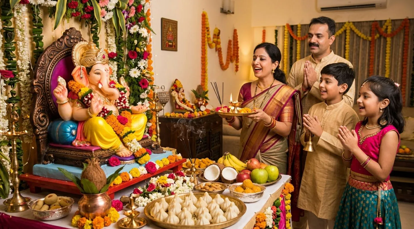 ગણેશ ચતુર્થીનો તહેવાર