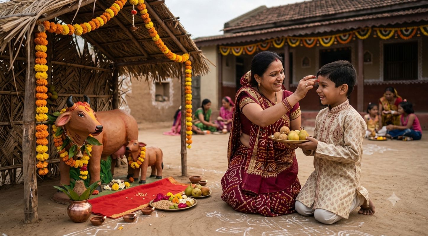 ગોવત્સ દ્વાદશીએ સંતાનની પૂજા