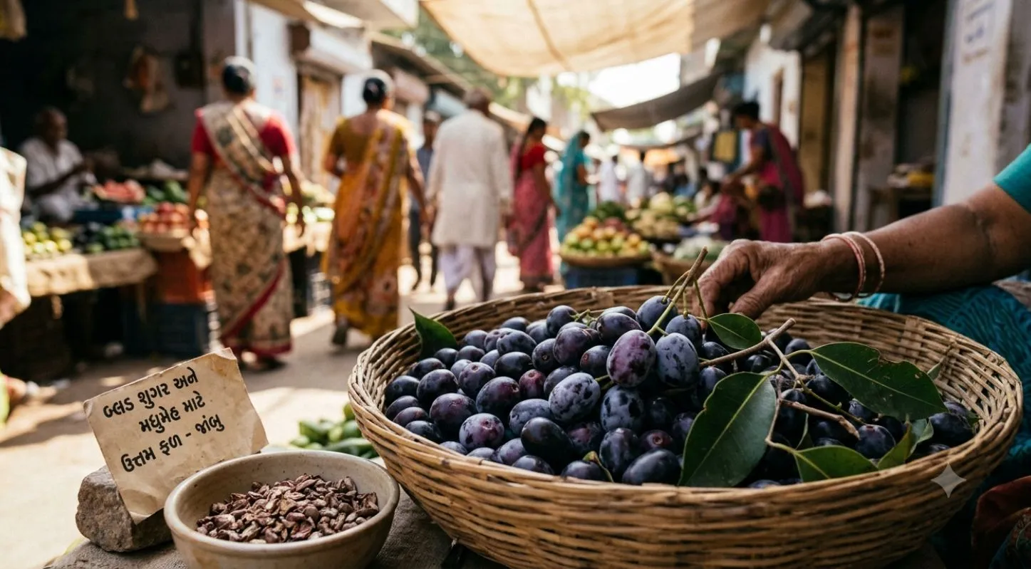 જાંબુ- સ્વાદમાં અને ગુણોમાં વિશેષ