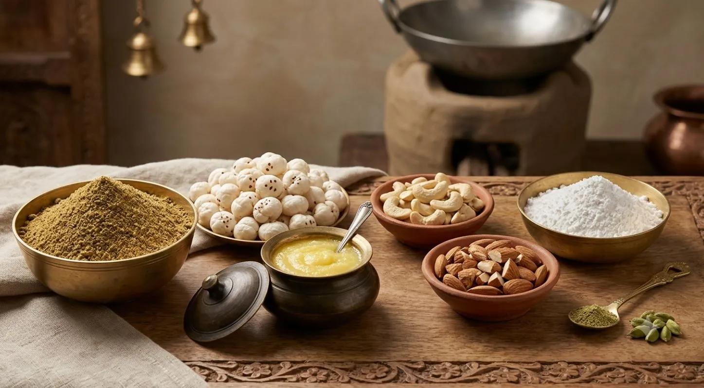 ધાણાની પંજરી બનાવવાની સામગ્રી