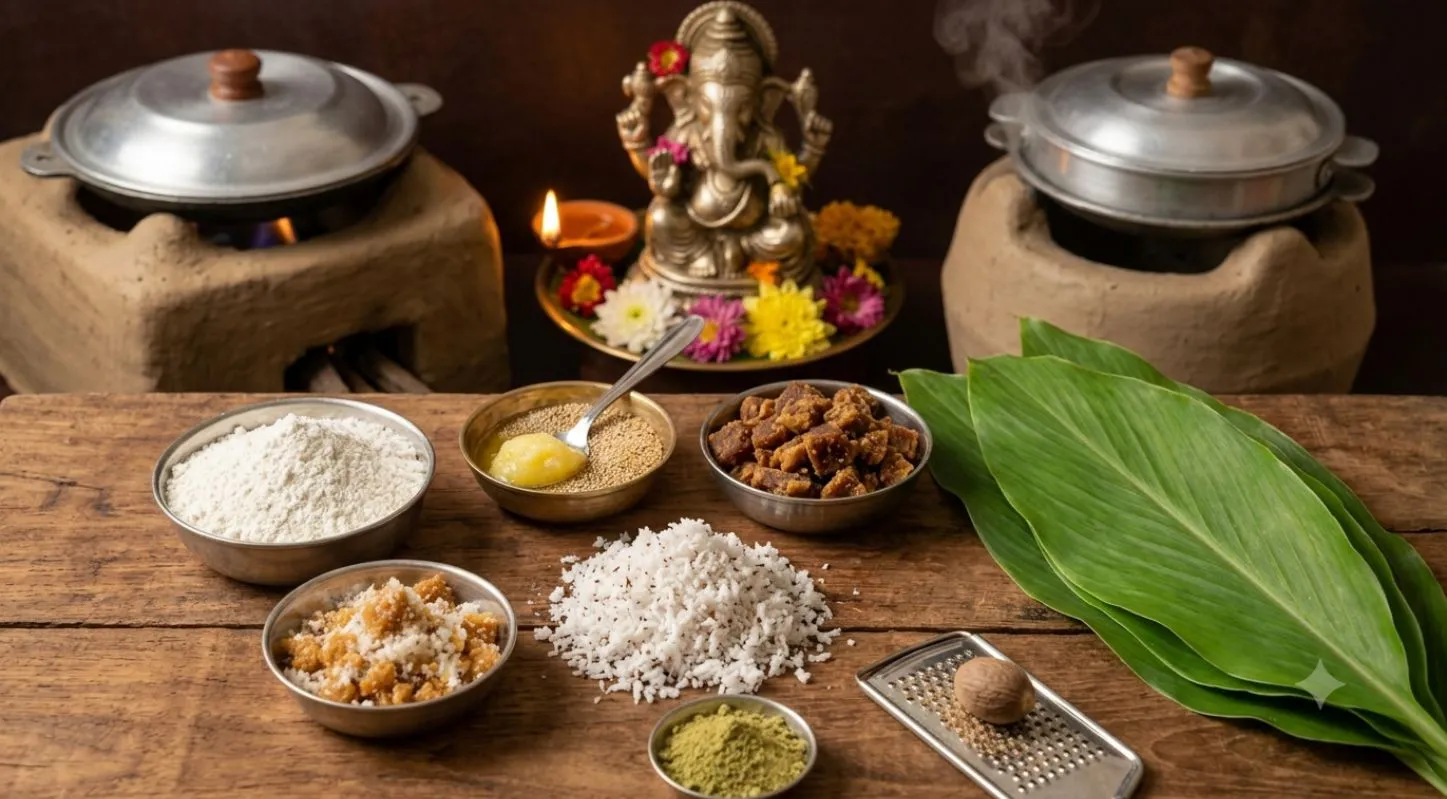 'પટોલી' મીઠાઈ બનાવવાની સામગ્રી