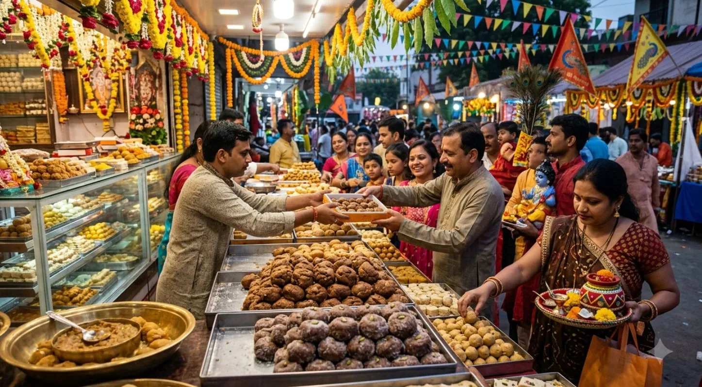 બજારની મીઠાઈ
