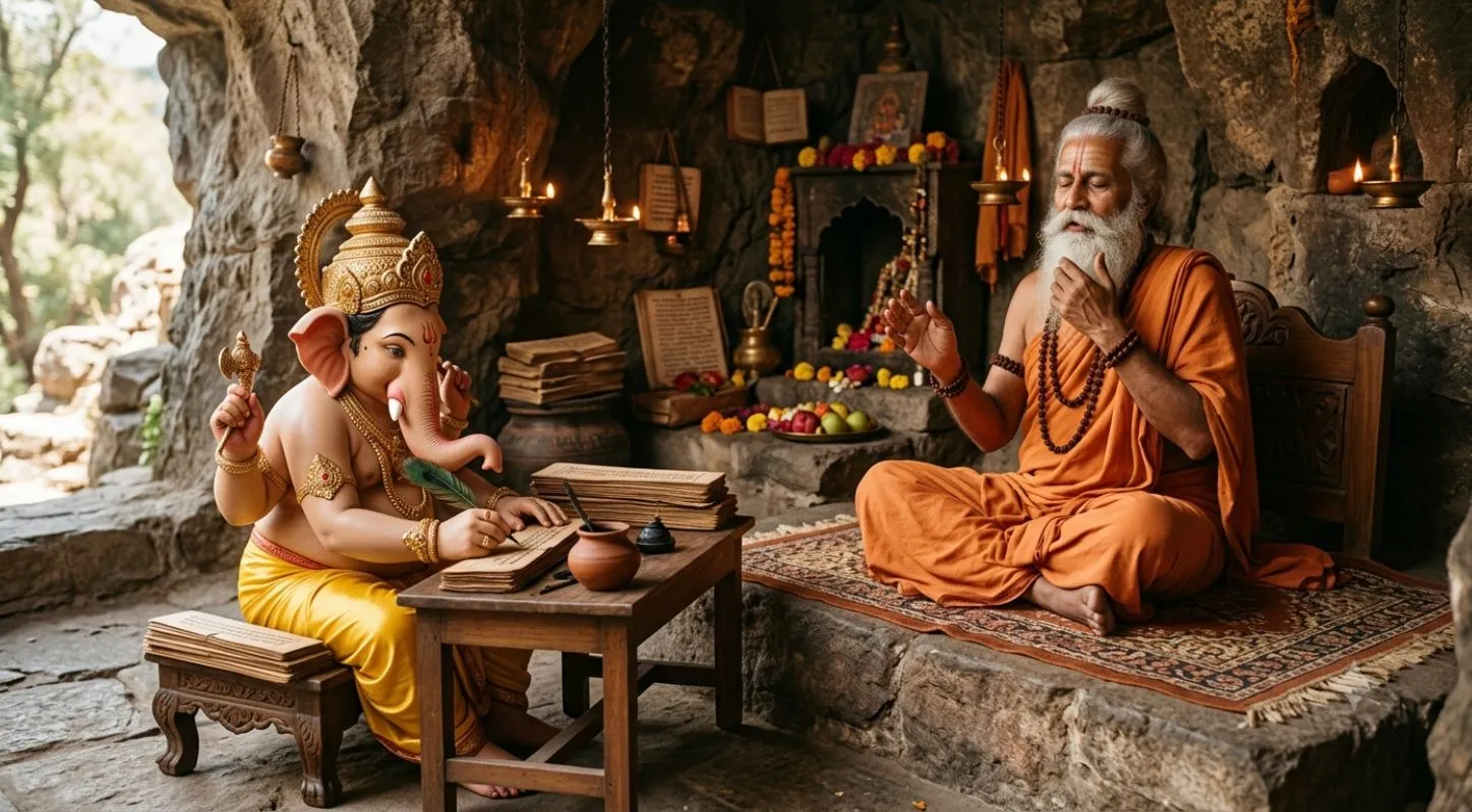 મહાભારતની રચનાનો પ્રારંભ