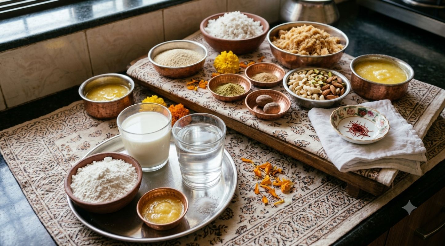 મોદક બનાવવાની સામગ્રી