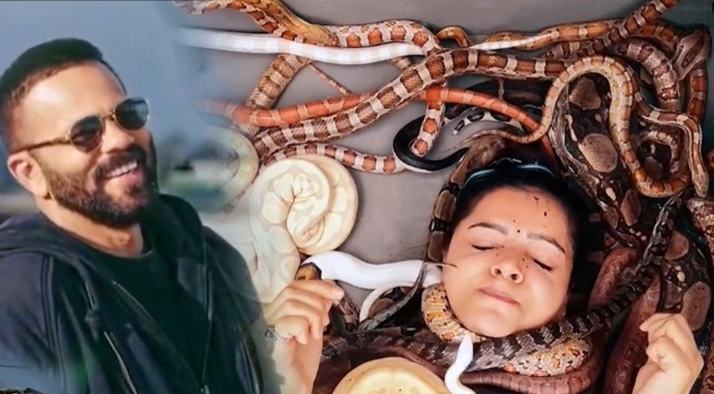 રુહાનિકા ધવન ખતરોં કે ખિલાડી 15માં સ્ટન્ટ કરતા