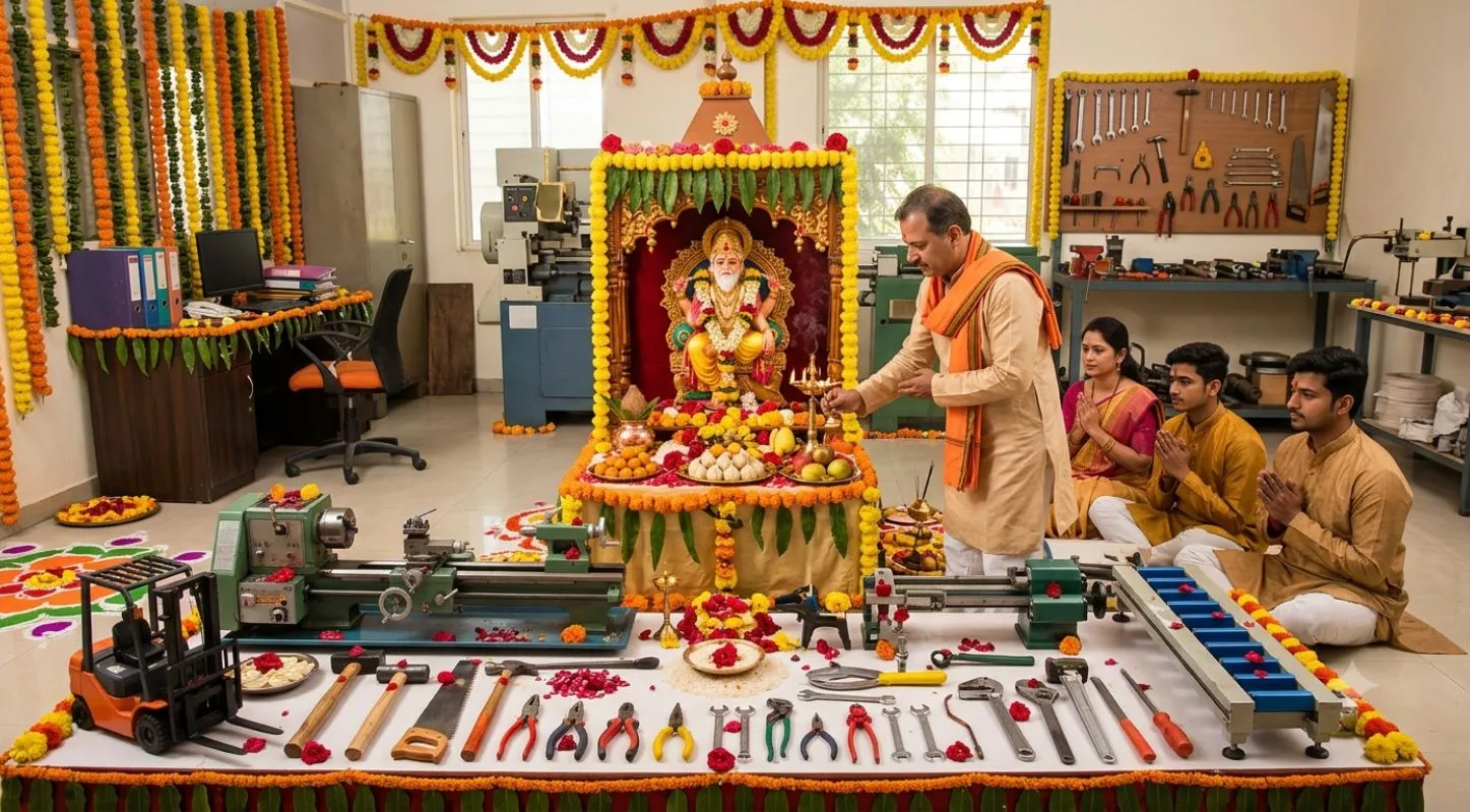 વિશ્વકર્મા ભગવાનની પૂજાવિધિ