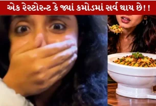 Aakanksha Monga Taiwan Video...એક વિચિત્ર રેસ્ટોરન્ટ જ્યાં કમોડમાં સર્વિંગ થાય છે! Shocking 2 theme!