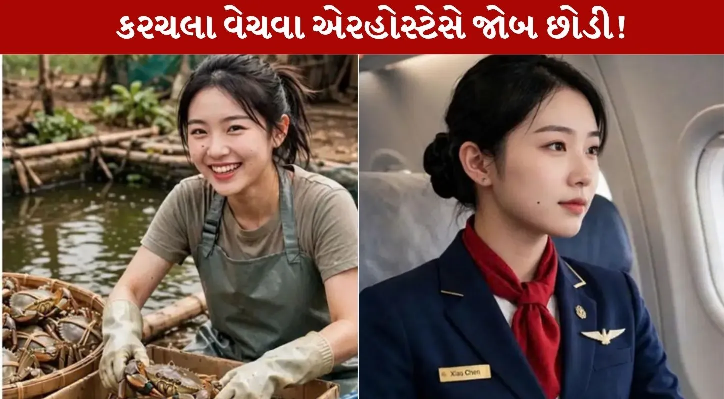 Air hostess quit job...કરચલાનો બિઝનેસ સંભાળવા માટે નોકરી છોડી...14 લાખની Excellent રોજીંદી આવક!