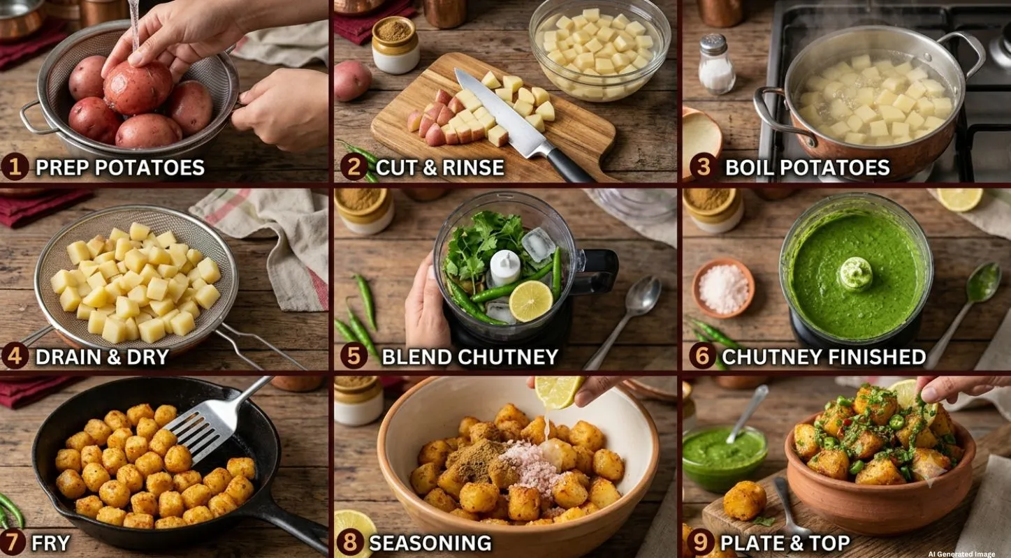 Aloo Chaat Recipe