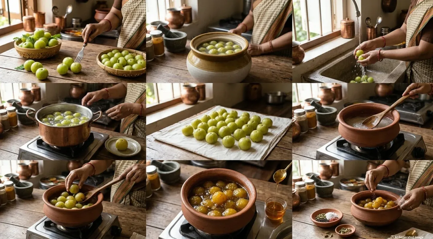 Amla Murabba Recipe