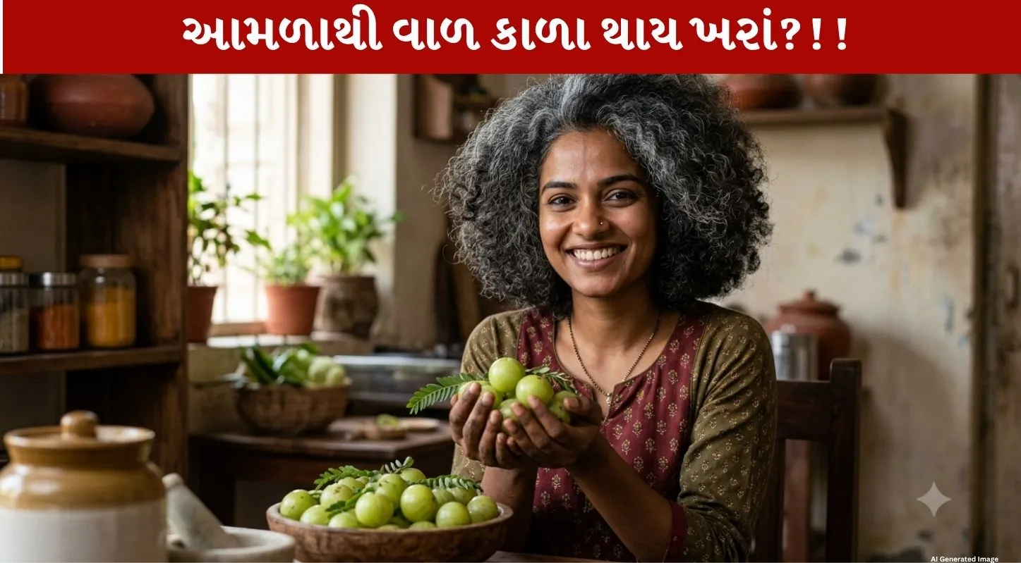 Amla makes hair black...એ સત્ય છે કે મિથ્યા? જાણીએ તબીબ પાસેથી એના 3 Shocking facts..