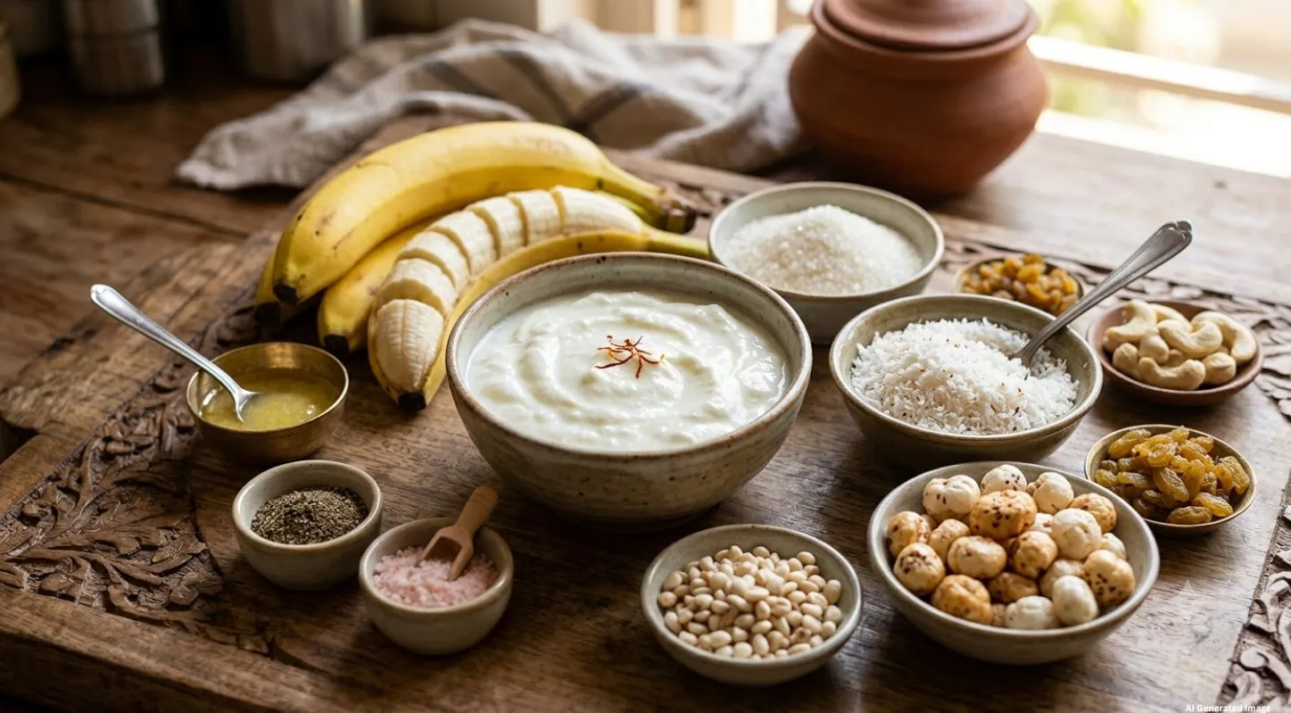 Banana Raita Recipe Ingredients