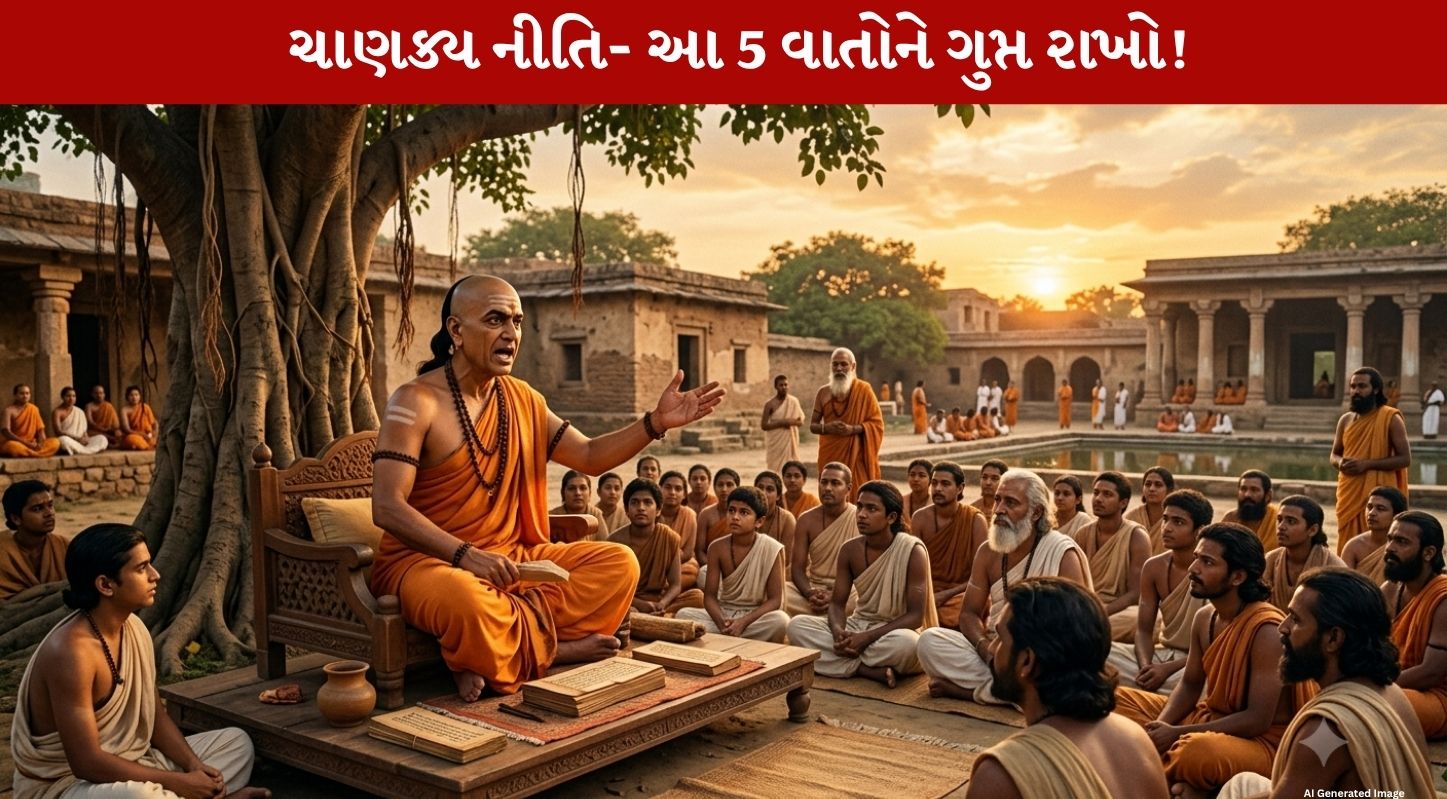 Chanakya Niti Sutra: 5 વાતોને Always ગુપ્ત રાખવી...આચાર્યની Invaluable Advice!