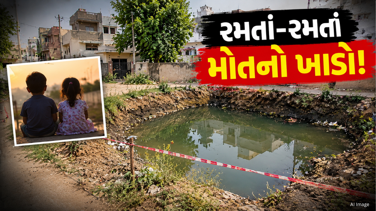 Surat Accident: સુરતના ભેસ્તાનમાં ખાડામાં પડતાં ભાઈ-બહેનનાં મોત