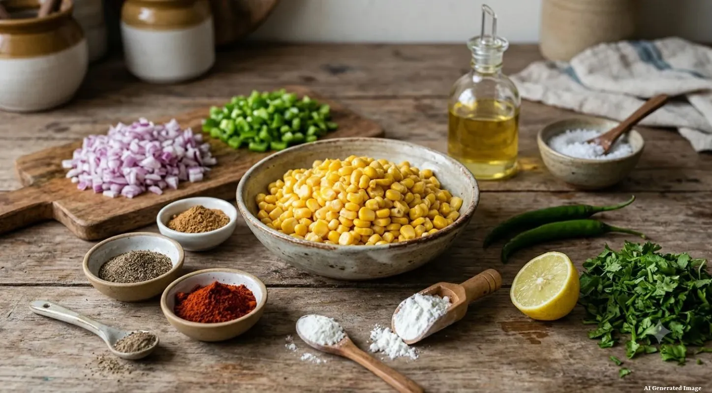 Crispy Corn Ingredients