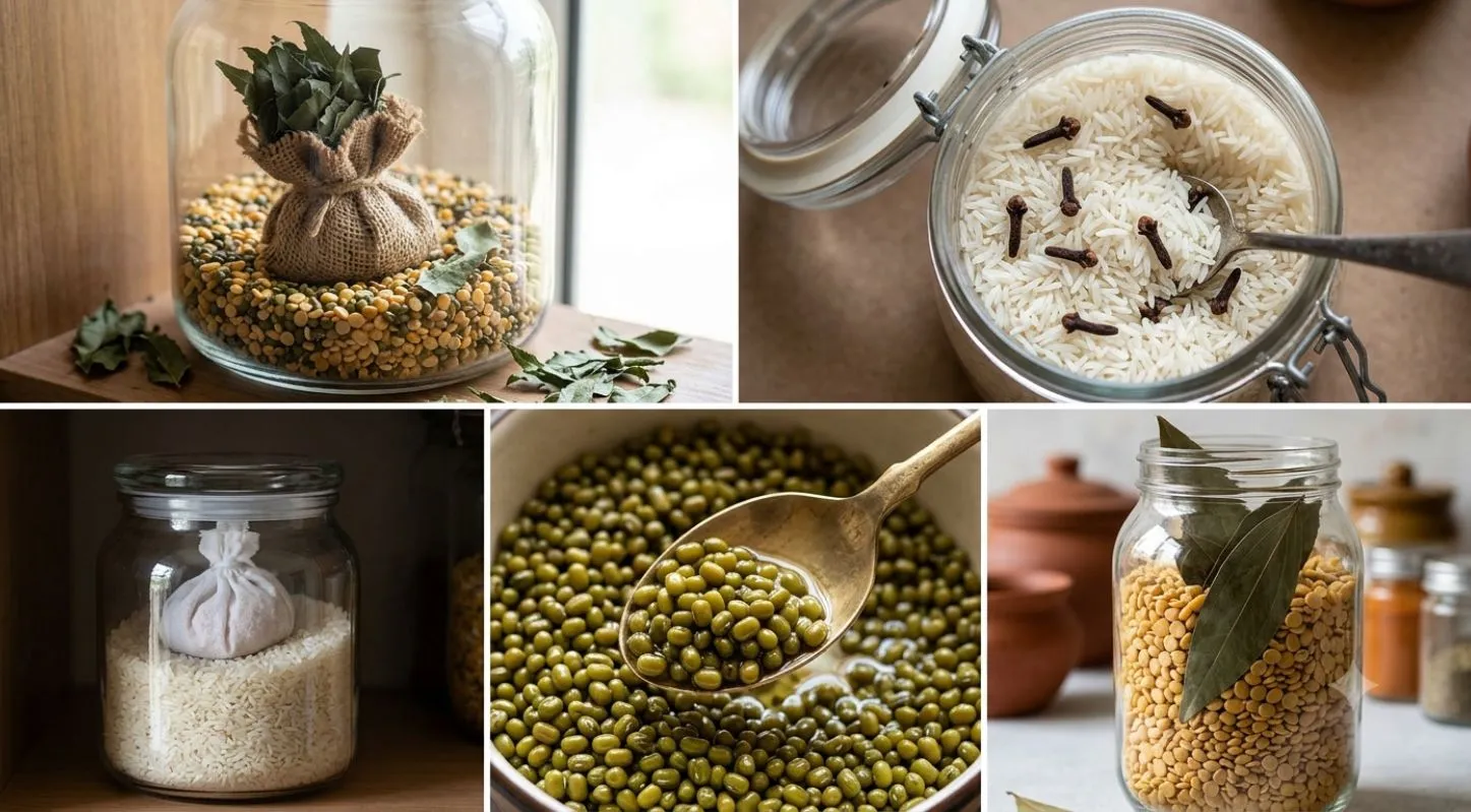 Dal-Rice Storage Tips