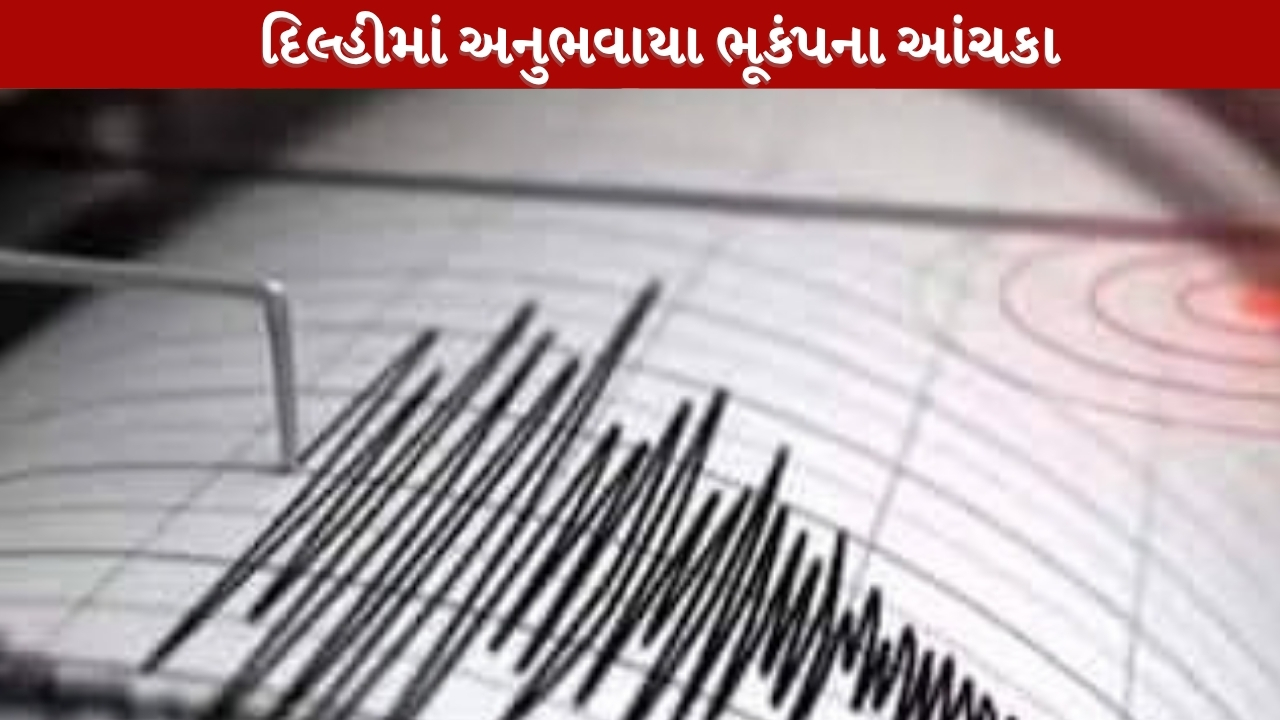 મંગળવારની રાત્રે ધ્રૂજી ઉઠી રાજધાની: દિલ્હી-NCRમાં 4.9ની તીવ્રતાનો ભૂકંપ, ઘરની બહાર દોડી આવ્યા લોકો