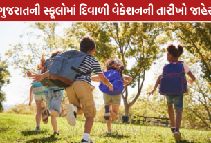 Gujarat School Vacation 2026: ગુજરાતની પ્રાથમિક સ્કૂલોમાં 5 નવેમ્બરથી દિવાળી વેકેશન
