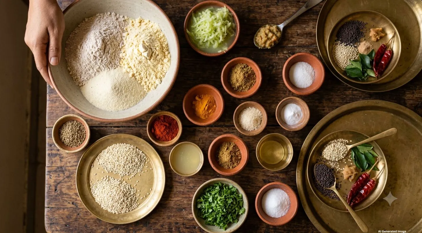 Dudhi Muthiya Recipe Ingredients
