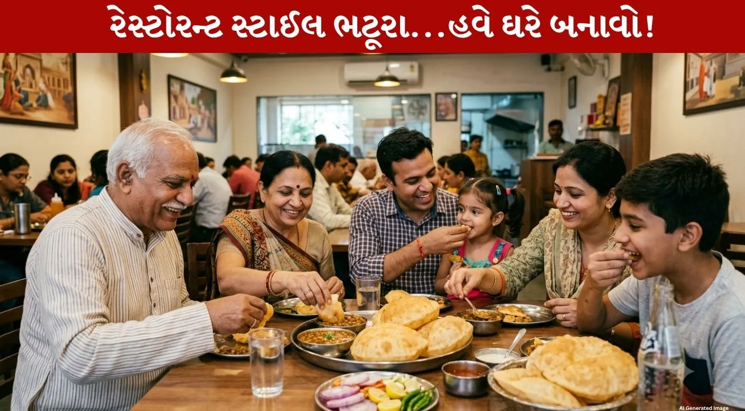 Bhatura Recipe...રેસ્ટૉરન્ટ સ્ટાઈલ Ultimate soft ભટૂરે ઘરે બનાવવાની સરળ રીત! સરળ 9 સ્ટેપ્સમાં!