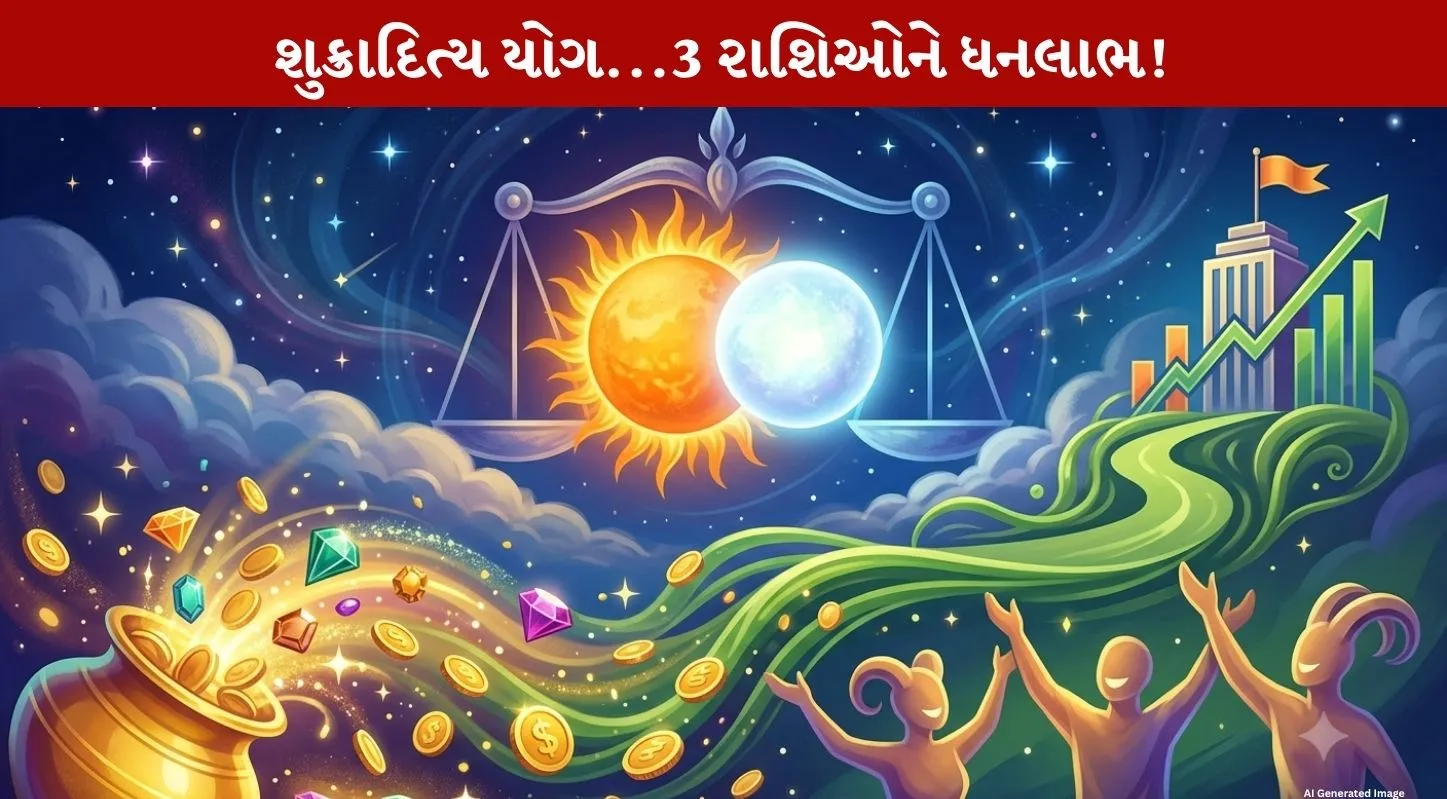 Shukraditya Rajyog 2026 નું નિર્માણ થવાથી 3 રાશિઓને આર્થિક લાભ!