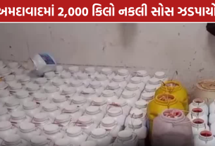 Fake Tomato Sauce: અમદાવાદમાં 2,000 કિલો નકલી ટોમેટો સોસ ઝડપાયો