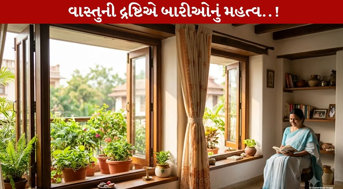 Window Vastuની 6 Powerful ટિપ્સ: ઘરમાં વધશે સકારાત્મકતા અને સુખ-સમૃદ્ધિ!