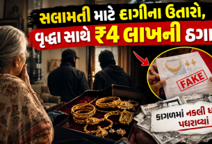 Ahmedabad Gold Theft: અમદાવાદમાં વૃદ્ધાના ₹4 લાખના દાગીના પડાવ્યા, નકલી ઘરેણાં પધરાવ્યાં