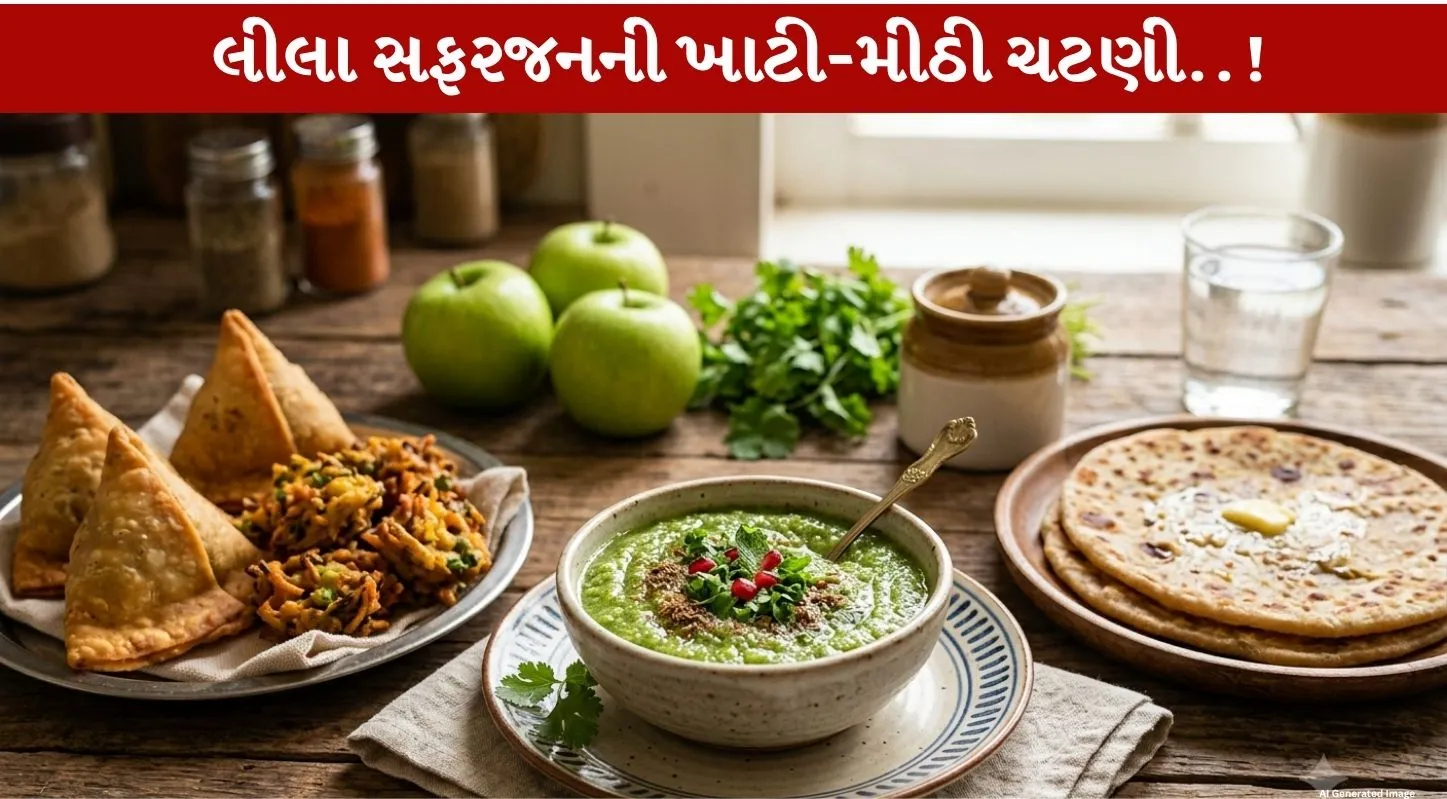 Green Apple Chutney...લીલા સફરજનનો Sweet and sour powerful ટેસ્ટ...Amazing 5 સ્વાસ્થ્ય લાભ!