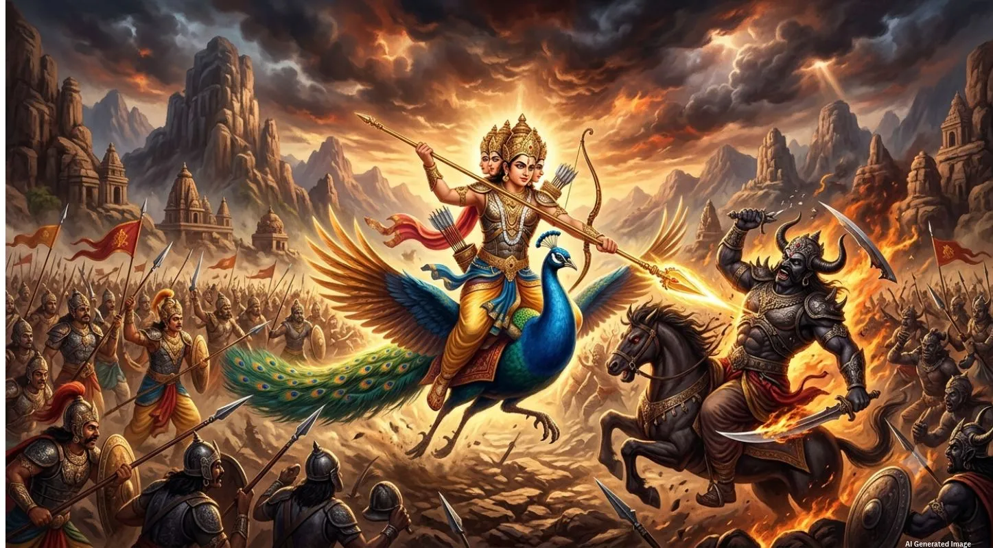 Ma Skandmata Katha-Kartikeya and Tarkasur War